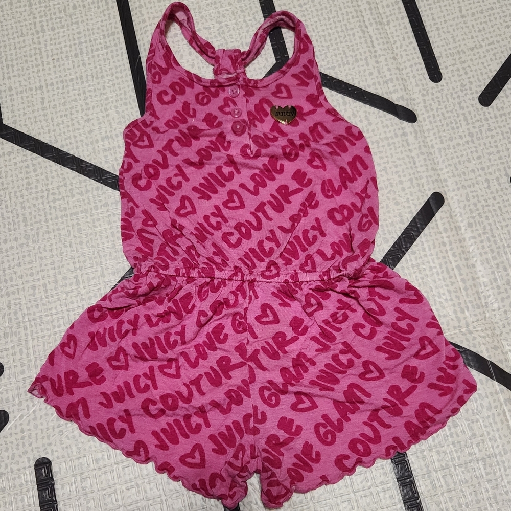 Juicy Couture Pink Kids Romper